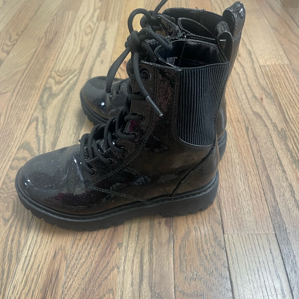 Art Class girls shimmer combat boots